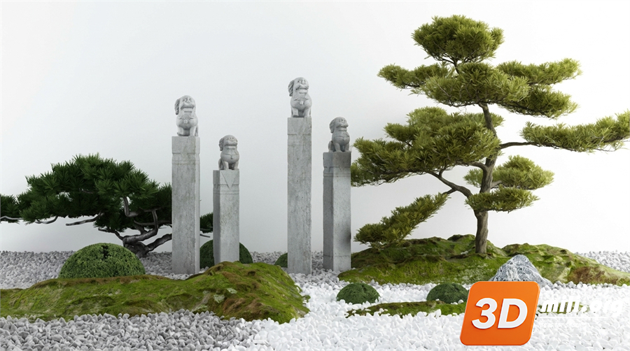 Rockery Skp Files